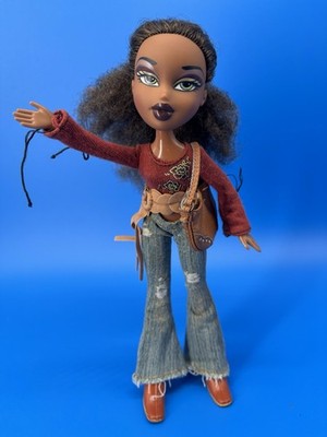 Vtg Bratz Sasha Doll w/ Original Clothes Purse Shoes 2001