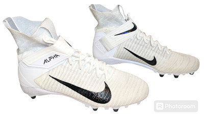 Nike Alpha Menace Elite 2 Flyknit Football Cleats Sz 13 UT Longhorns CI1530-100
