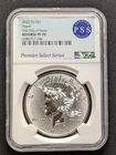 2022 Fiji $1 ~ 1 oz .999 Silver Peace Dollar ~ NGC Reverse PF 70 FDOI PSS