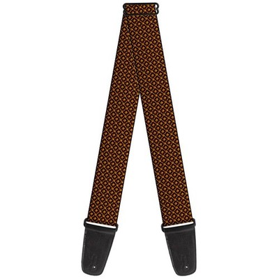Guitar Strap - Bone & Paw Monogram Brown/Orange (US IMPORT) ACC NEU
