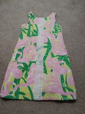 Lilly Pulitzer x Target 20th Anniversary Dress Womens 6 Flamingo Print