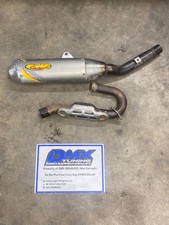 SUZUKI RMZ 450 Full Exhaust — FMF Muffler  — OEM Header 2008-2016