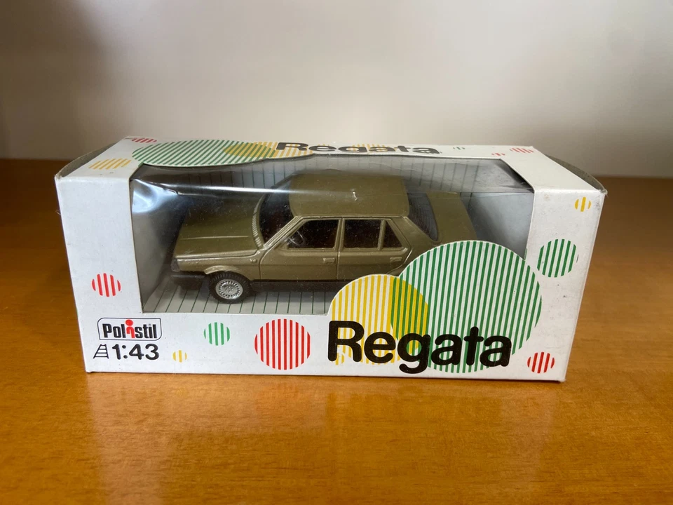 Polistil 1:43 Fiat Regata berlina 1983 - Promozionale Bronzo Made in Italy - Immagine 3 di 4