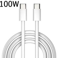 PD 100W USB C to USB Type C Cable Fast Charge Data Cable for Huawei Samsung Xiao