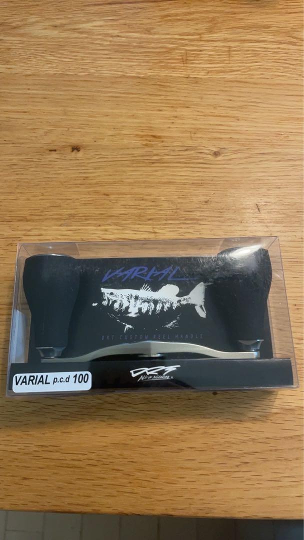 New DRT Varial Handle 100 Silver Titanium Limited Color Fishing