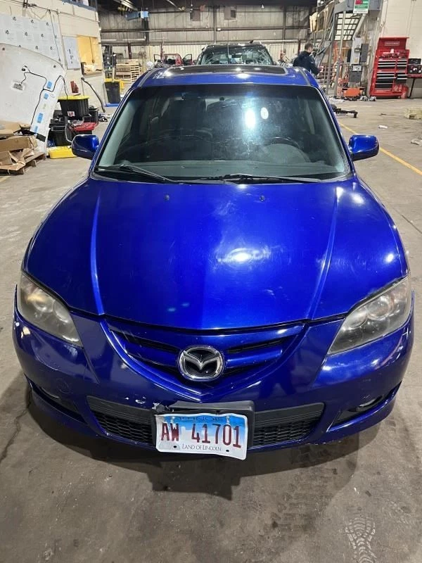 Sedã para-lama de passageiros sem moldagem de balancim compatível com 04-09 Mazda 3 12185 - Imagem 3 de 4