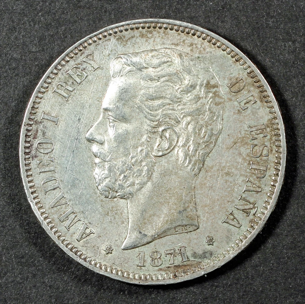 1871 Year Spanish Coins for sale | eBay