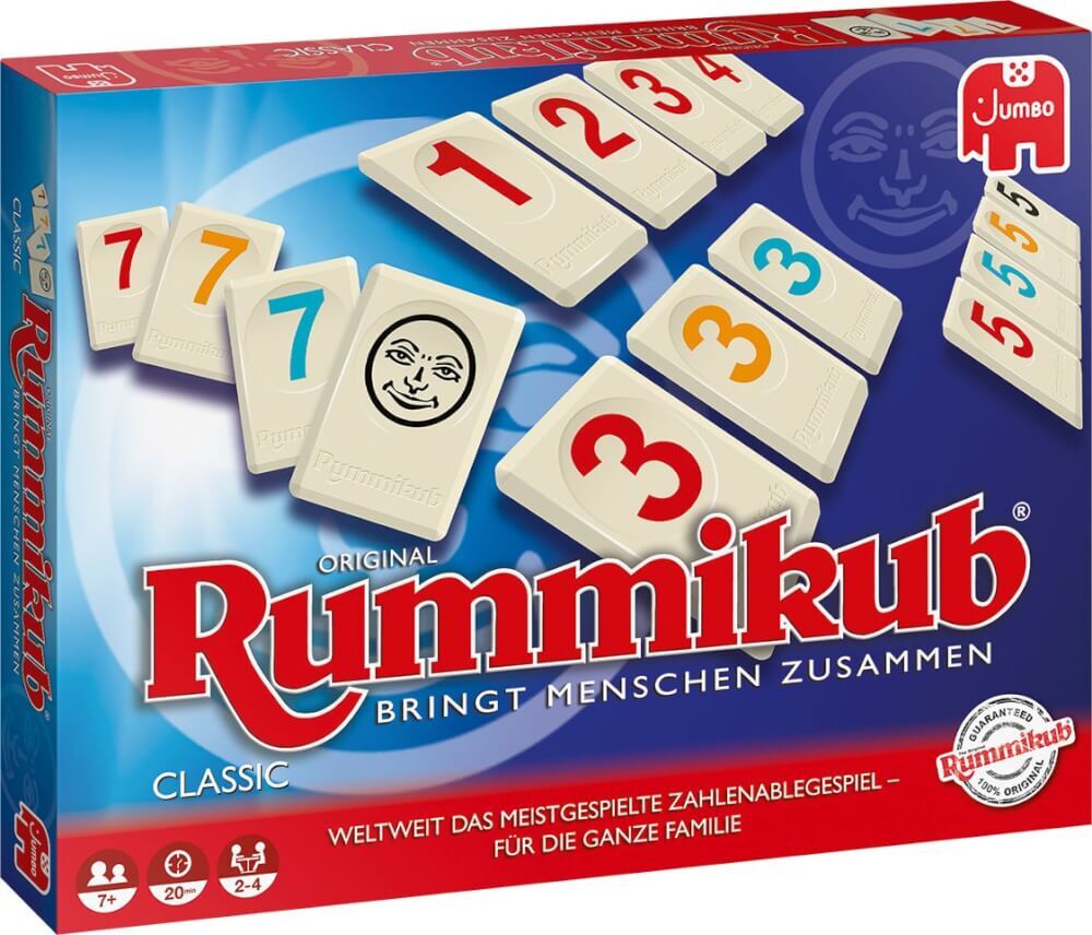 Thumbnail - Jumbo 17571 - Original Rummikub Classic, Für 2-4 Spieler, Ab 7 Jahren