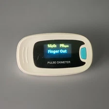 CONTEC Fingertip Pulse Blood Oxygen Saturation Monitor Blue Oximeter
