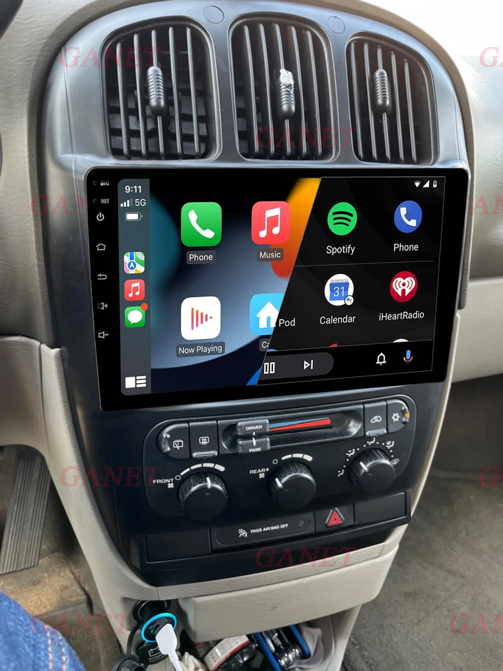 For 2004-2007 Chrysler Town & Country Android Navi CarPlay Car Stereo Radio GPS - Image 2 of 4