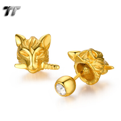 1/3" (8 Mm) Black Stainless Steel Faux Plug Earring | In Stock - Foto 7