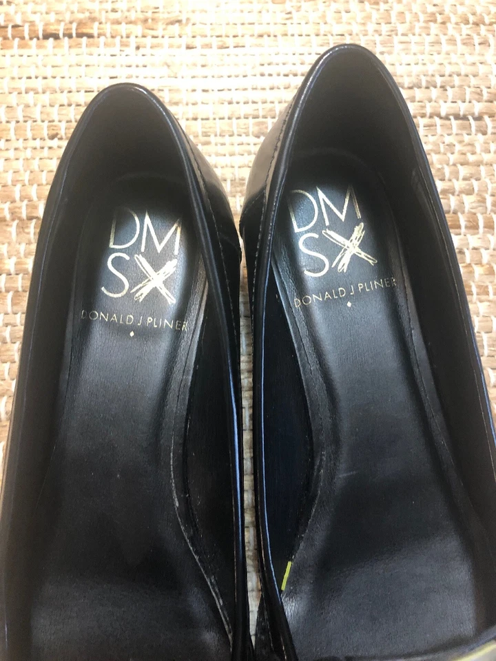 Donald J Pliner $150 DMSX Yev Penny Loafers Preppy Leather Flats DJP 6.5 6 1/2 - Image 2 of 4