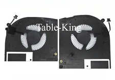 CPU GPU Fans for Dell Alienware M17 R2 N18E 04515Y DFS2400121HOT DFS652512PNOT
