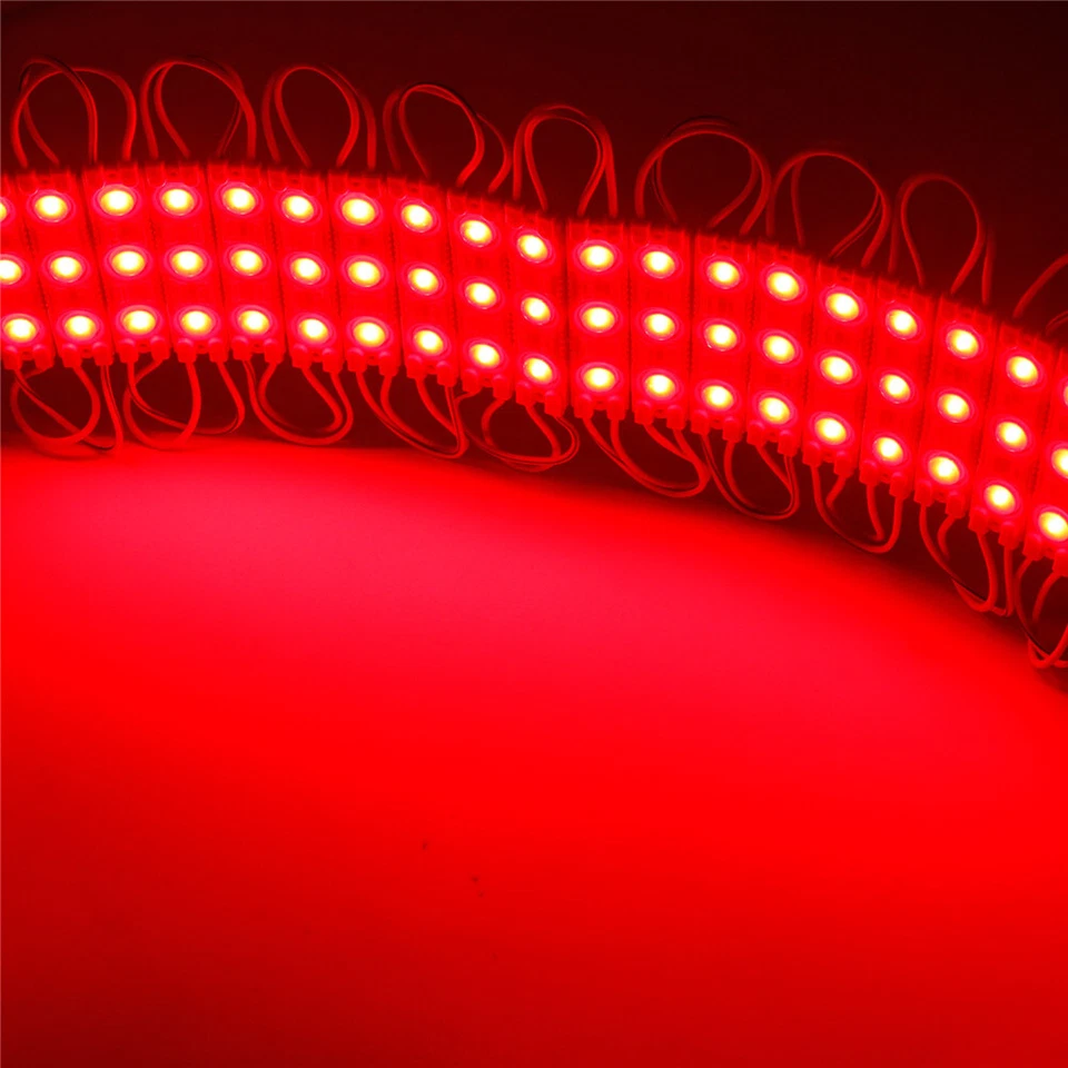 500 200 170Lumen 1.5W Red 2835 3 LED module Window store Front Sign light DC 12V - Image 4 of 4