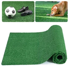 6.6x6.6ft Artificial Grass Mat Fake Lawn Landscape Synthetic Turf Garden Carpet