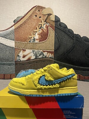Nike SB Dunk Low x Grateful Dead Yellow Bear 2020  DS OG ALL SIZE 8