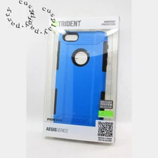 Trident Aegis iPhone 6 Plus & iPhone 6s Plus HardShell Case Snap Cover - Blue