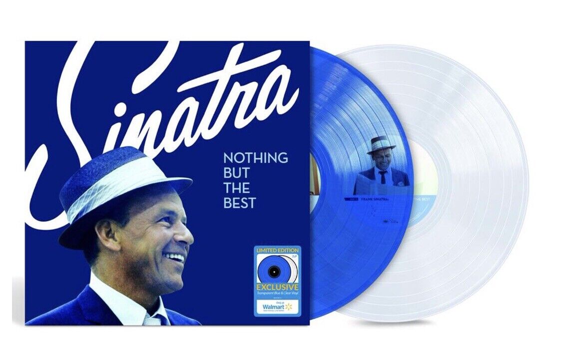 Frank Sinatra - Nothing But The Best- Exclusive Limited Blue/Clear Vinyl