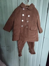 Original Kute Kiddies Classic Vintage Lined Suit Set