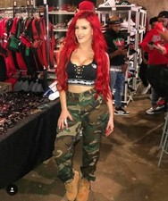 BEAUTIFUL JUSTINA VALENTINE 5X7 Photo