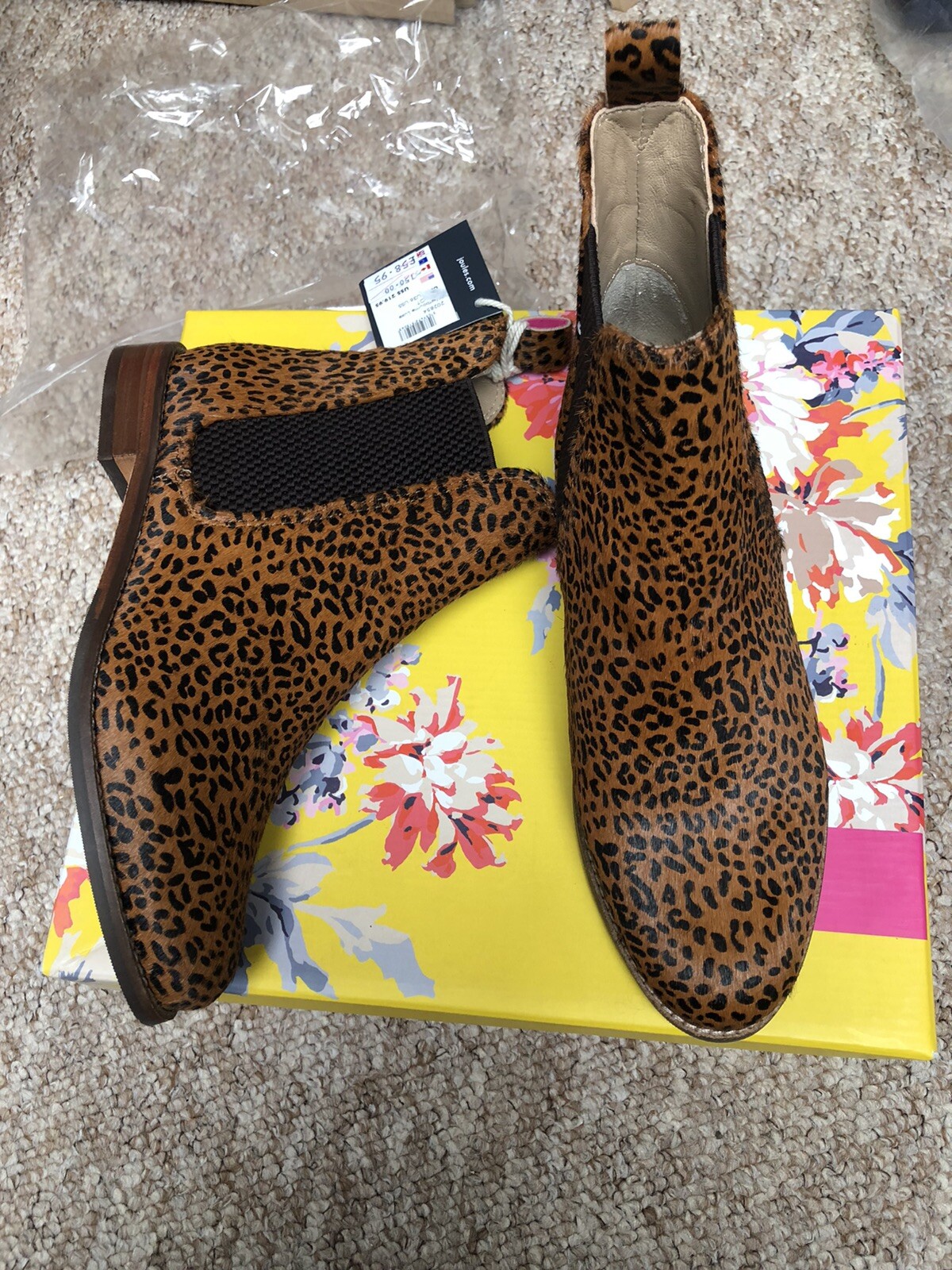 westbourne chelsea boot leopard print