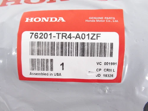 Genuine OEM Honda 76201-TR4-A01ZF Passenger Side Mirror Skull Cap 2014-15 Civic