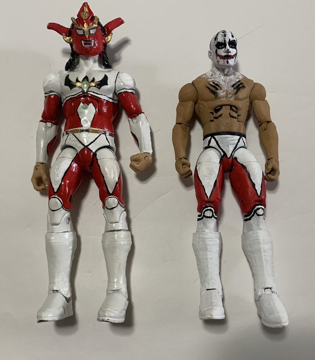 WWE Mattel Jushin Thunder Liger And Alter Ego Custom Action
