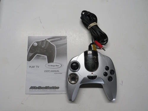 TV Mega Max Video Game Controller Plug N Play NS860XP 30 Retro Games Silver