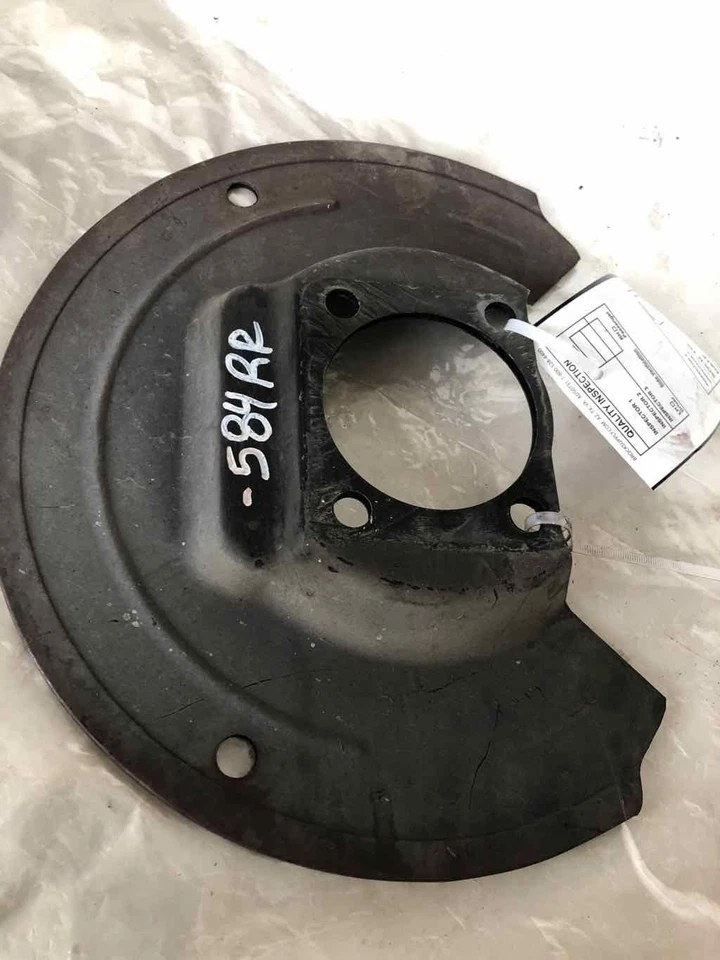 Cadillac Sevilla SLS 2001 placa de respaldo de freno trasero protector contra el polvo derecha e izquierda Foto 3 de 4