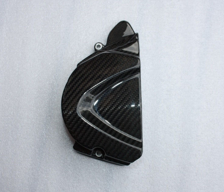 Cache pignon moto carbone ultra léger Street Triple RS 2024 antichoc