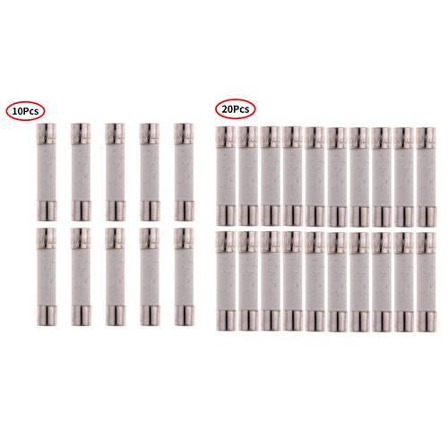 20Pcs 20 Amp Microwave Ceramic Tube Slow Blow Fuse 250V for GE WB27X10388 AU - Picture 2 of 2