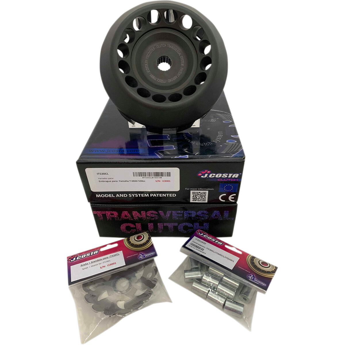 Embrayage J.Costa TRNSVERSAL CLUTCH T-MAX 530 idéal pour le pilotage sportif urbain