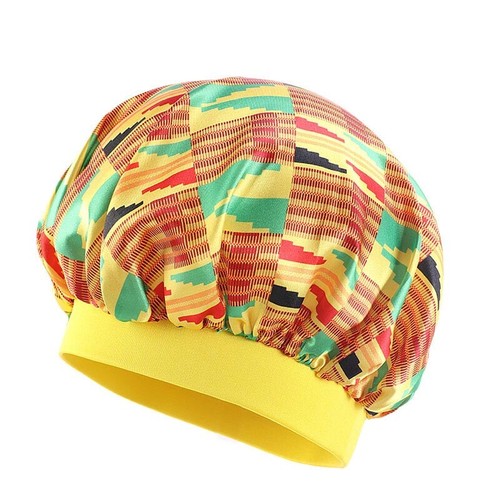 Kinder Schlafmütze Seidensatin Haarwickel Elastische Nachtmütze Turban % - Picture 16 of 51