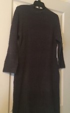 NWT Harlow & Rose by Limited Gray Sweater Dress Women’s Size Medium 