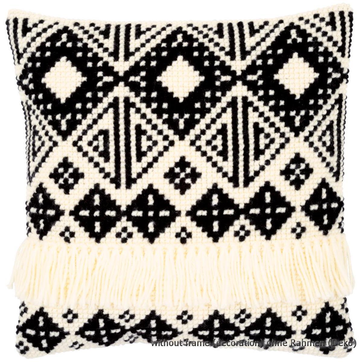 Vervaco stamped cross stitch kit cushion Ethnic II, DIY
