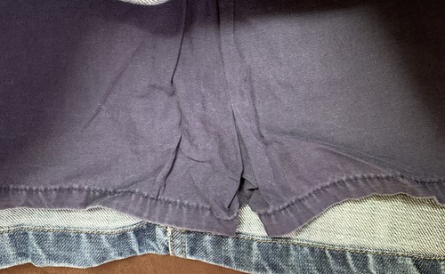 GYMBOREE DENIM SKORT SIZE 9 CARGO POCKETS SUPER CUTE!! - Picture 3 of 4
