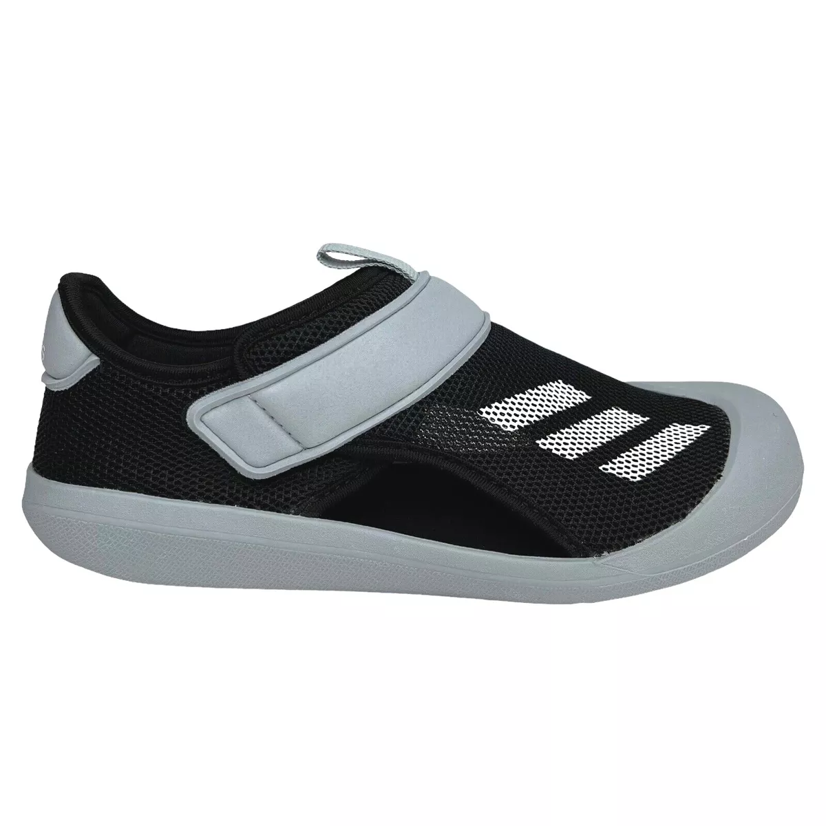 Adidas Boys Altaventure Water Sandal Size 2 Black Gray Lightweigh