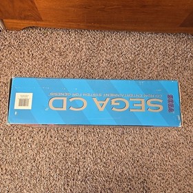 Sega CD Model 2 Console w/ Manual In Box -Sewer Shark 