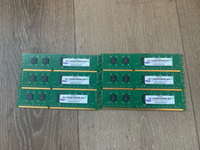 Lot of 6 XL13A8E4GMNE-AN 4GB DDR3-1333 ECC RE...