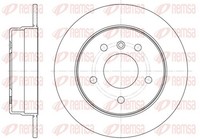 2X Remsa Bremsscheibe 6831.00 FüR Mercedes Vaneo W168 Klasse 414 258Mm 700 Cdi