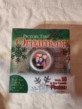 Picture This Digital Ornament Holds 50 Photos NEW IN BOX