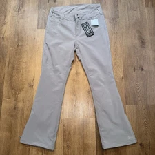 NWT Nils Betty Pants Ski Snow Suit Stretch Waterproof Gray New Womens 14 Regular