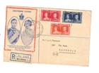 NEW ZEALAND 1937 Coronation Registered FDC,cds WELLINGTON NZ
