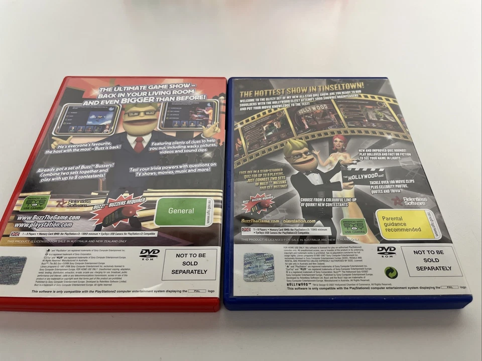 BUZZ! The Big Quiz - PlayStation 2 PS2 Game Set - 4x Buzzers + 2x Games - Boxed! - Image 4 of 4