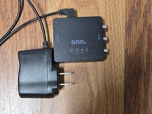 Watch Onn. HDMI to Composite AV Adapter 2.6' Mini-USB Cable Black 100008628 - Picture 1 of 1