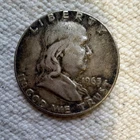 1963 Franklin Half Dollar 50C Silver Philadelphia Circulated US Coin