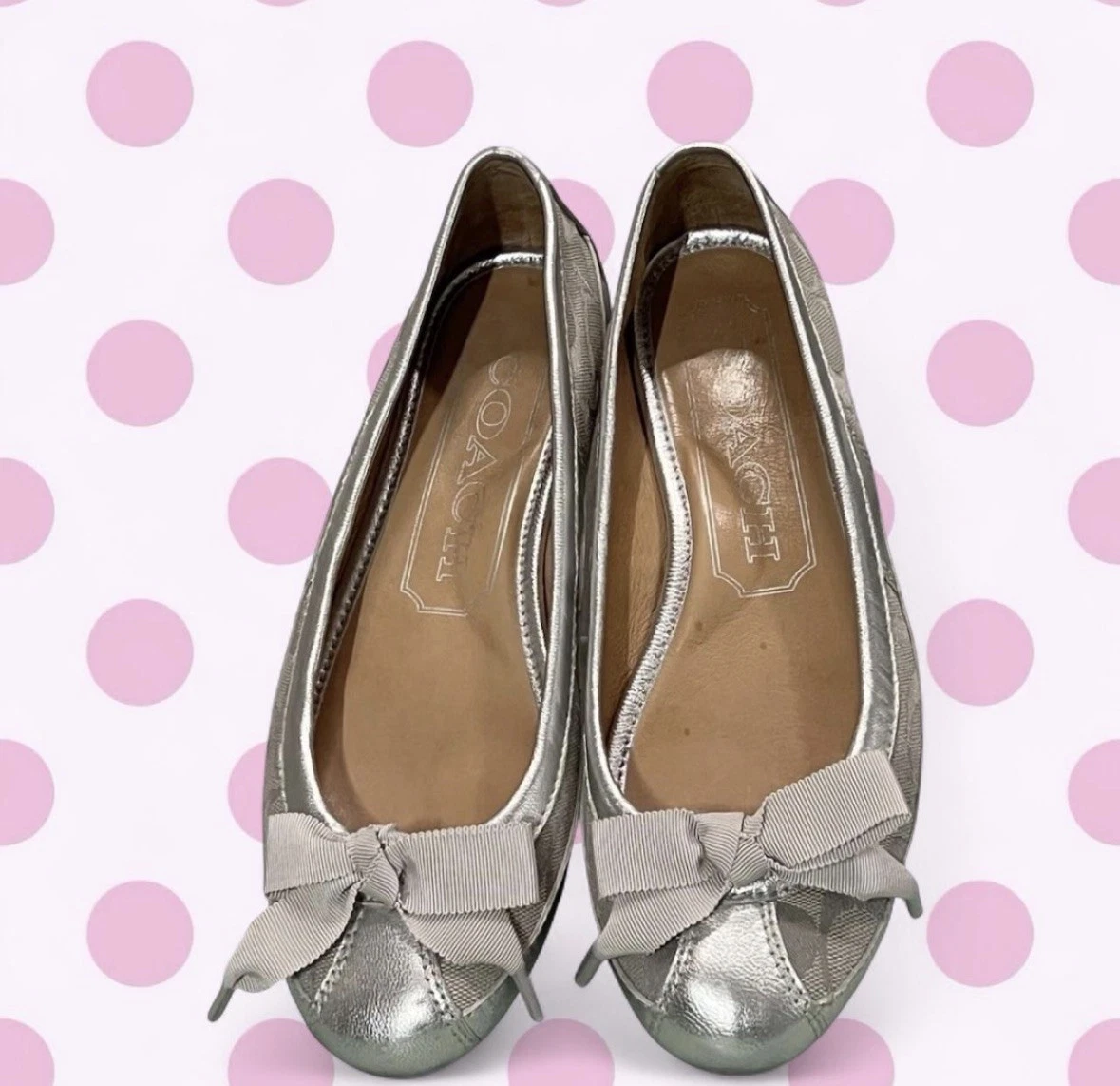 Coach Silver Shoes for Women for sale | eBay