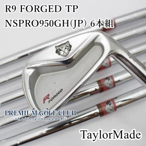 TaylorMade R9 Forged TP Iron Set 6pcs 5-pw NSPRO 950GH Flex S - Image 2 of 4