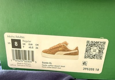 Puma Suede XL -Haute Coffee-dessert Dust