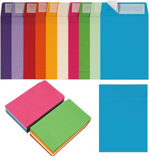 100 Pack Seed Envelopes Self-Adhesive, 3 1/4 X 4 1/2 Inches, Colorful